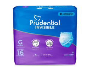 Prudential Invisible - Ropa Interior absorbente - Pañal para adulto tipo calzón