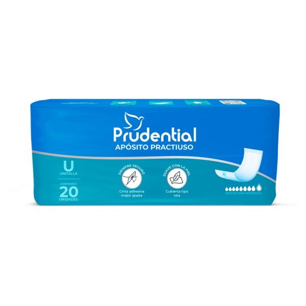 Prudential Apósito Practiuso - Máxima protección para la incontinencia
